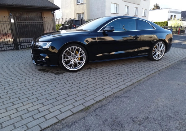 Audi A5 cena 67000 przebieg: 78000, rok produkcji 2015 z Poznań małe 121